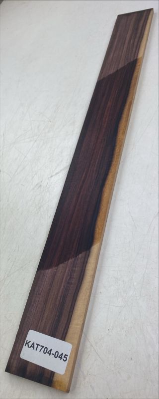 Fretboard Mexican Rosewood / Katalox 717x76x10mm Unique Piece #045